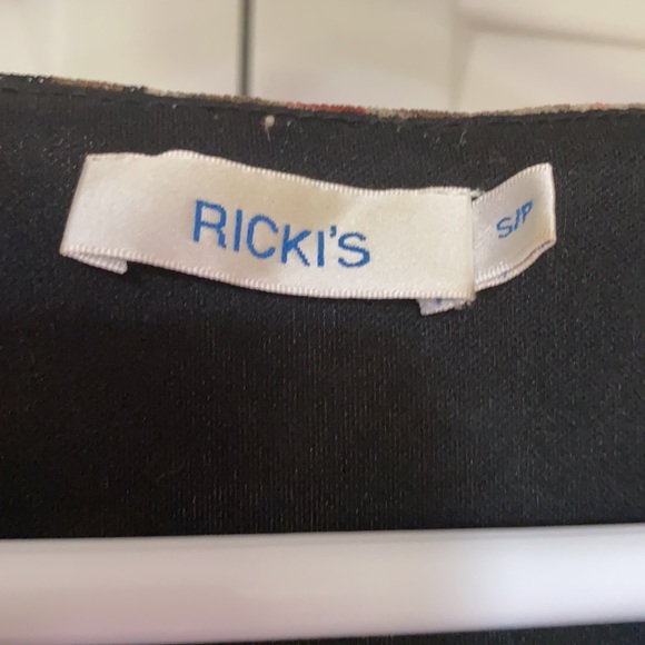 Beautiful Pink/Brown/Black blouse - Picture 3 of 4